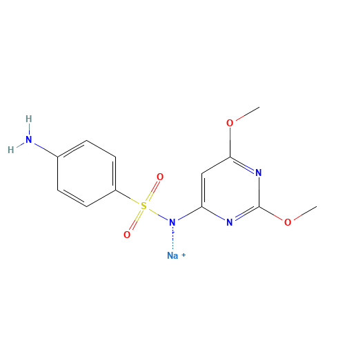 Sulfadimethoxine sodium salt (CAS: 1037-50-9) - Related Chemical Product