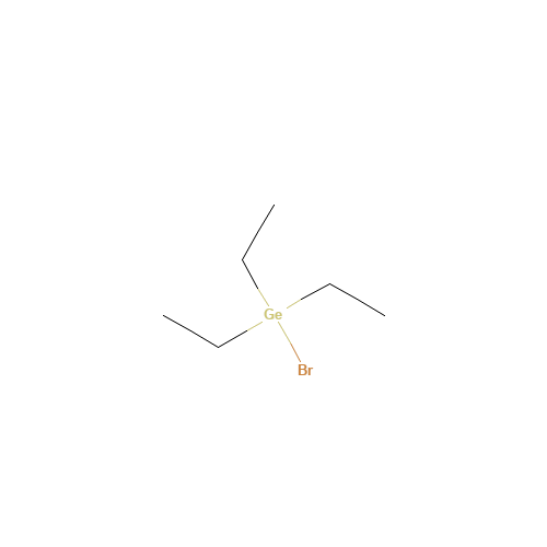 BROMOTRIETHYLGERMANE (CAS: 1067-10-3) - Chemical Structure and Molecular Formula 