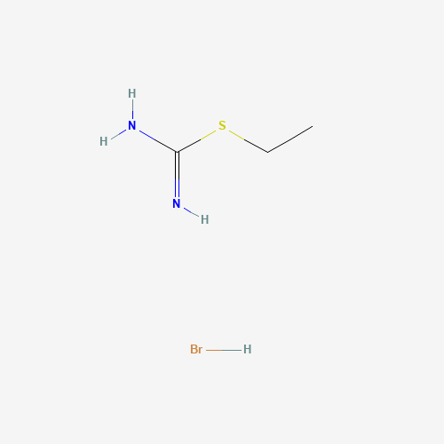 S-ETHYLISOTHIOUREA HYDROBROMIDE (CAS: 1071-37-0) - Chemical Structure and Molecular Formula 