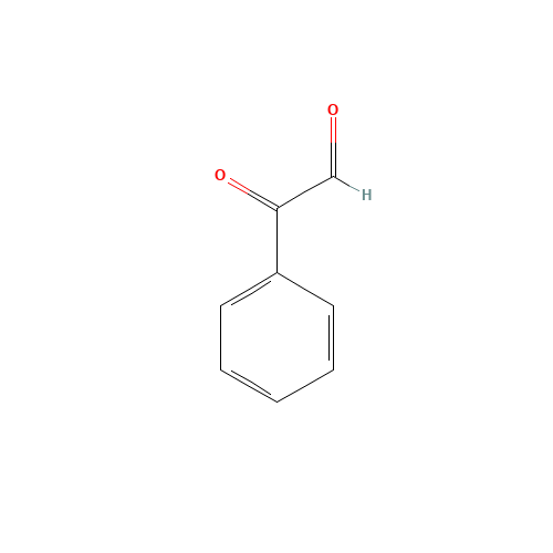 PHENYLGLYOXAL (CAS: 1074-12-0) - Chemical Structure and Molecular Formula 