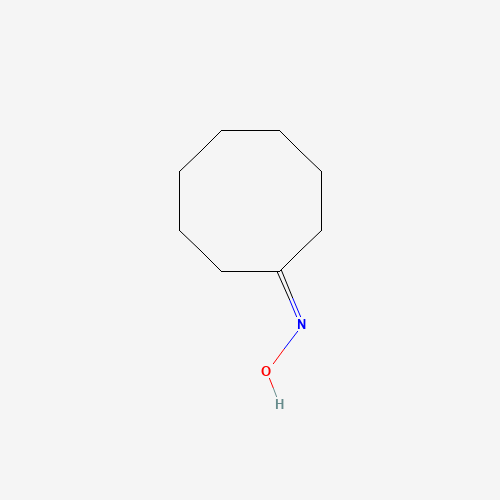 CYCLOOCTANONE OXIME (CAS: 1074-51-7) - Chemical Structure and Molecular Formula 