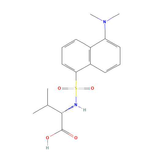 DANSYL-L-VALINE (CAS: 1098-50-6) - Related Chemical Product