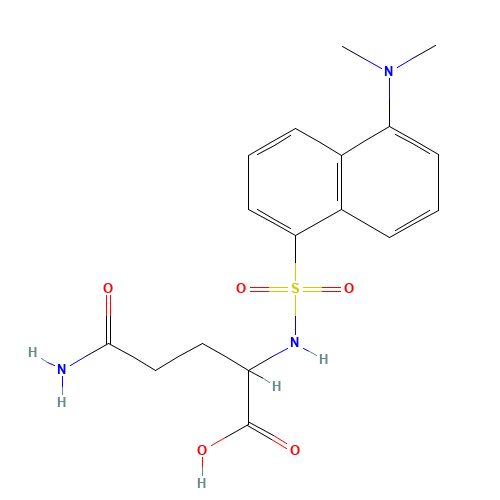 DANSYL-L-GLUTAMINE (CAS: 1101-67-3) - Related Chemical Product