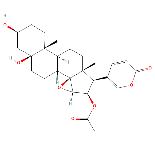 Cinobufotalin (CAS: 1108-68-5) - Chemical Structure and Molecular Formula 