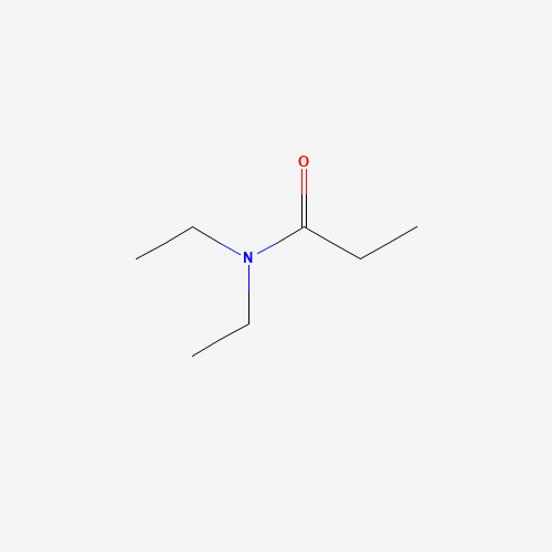 N,N-Diethylpropionamide (CAS: 1114-51-8) - Chemical Structure and Molecular Formula 
