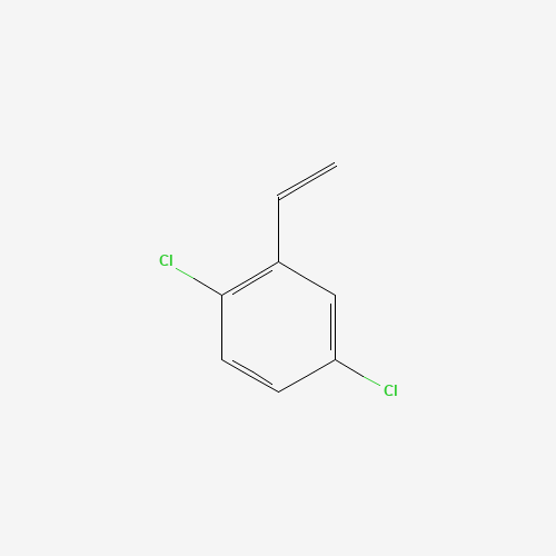 2,5-DICHLOROSTYRENE (CAS: 1123-84-8) - Chemical Structure and Molecular Formula 