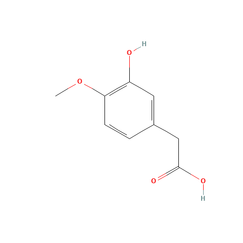 3-Hydroxy-4-methoxyphenylacetic acid (CAS: 1131-94-8) - Related Chemical Product