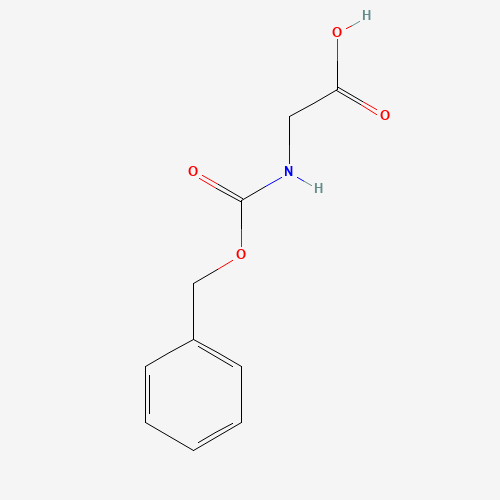 N-Carbobenzyloxyglycine (CAS: 1138-80-3) - Chemical Structure and Molecular Formula 