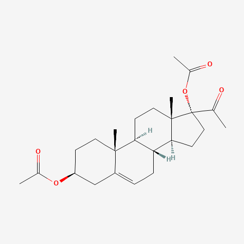 17ALPHA-HYDROXYPREGNENOLONE-3,17-DIACETATE (CAS: 1176-21-2) - Related Chemical Product