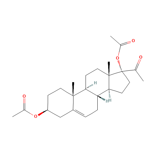 17ALPHA-HYDROXYPREGNENOLONE-3,17-DIACETATE (CAS: 1176-21-2) - Related Chemical Product