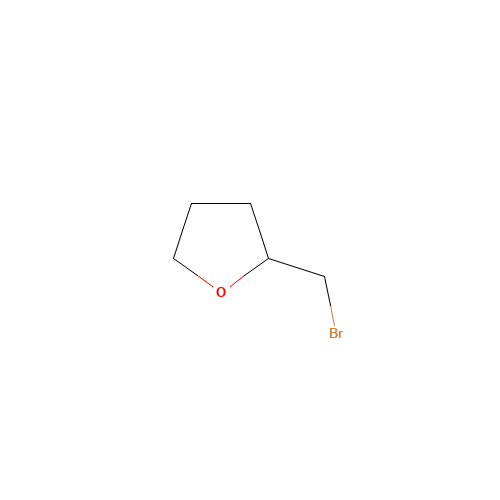 Tetrahydrofurfuryl bromide (CAS: 1192-30-9) - Chemical Structure and Molecular Formula 