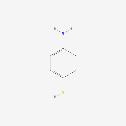 4-Aminothiophenol (CAS: 1193-02-8) - Chemical Structure and Molecular Formula 