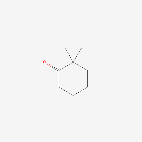 2,2-DIMETHYLCYCLOHEXANONE (CAS: 1193-47-1) - Chemical Structure and Molecular Formula 
