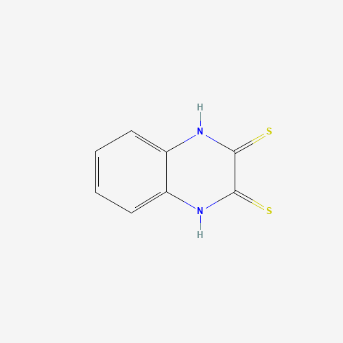 2,3-QUINOXALINEDITHIOL (CAS: 1199-03-7) - Chemical Structure and Molecular Formula 