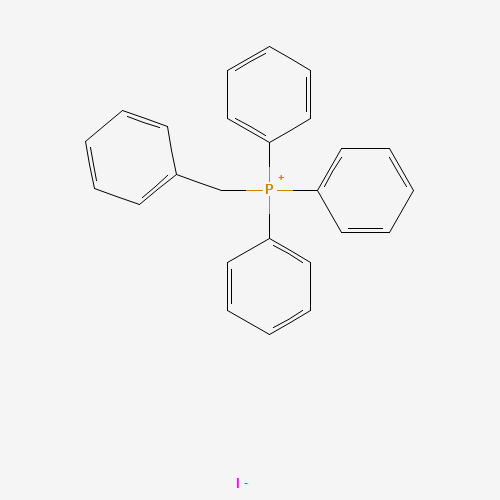 BENZYLTRIPHENYLPHOSPHONIUM IODIDE (CAS: 1243-97-6) - Chemical Structure and Molecular Formula 