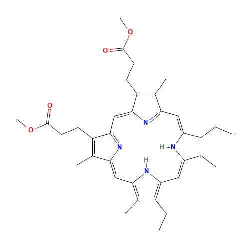 MESOPORPHYRIN IX DIMETHYL ESTER (CAS: 1263-63-4) - Related Chemical Product