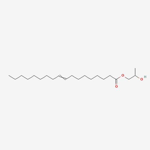 PROPYLENE GLYCOL MONOOLEATE (CAS: 1330-80-9) - Chemical Structure and Molecular Formula 
