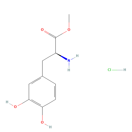 L-3,4-DIHYDROXYPHENYLALANINE METHYL ESTER HYDROCHLORIDE (CAS: 1421-65-4) - Related Chemical Product