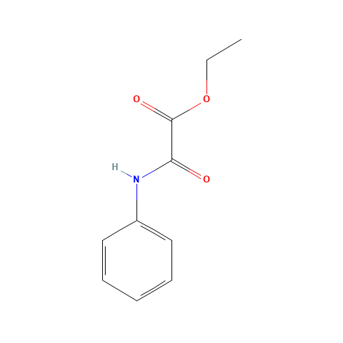 ETHYL OXANILATE (CAS: 1457-85-8) - Chemical Structure and Molecular Formula 