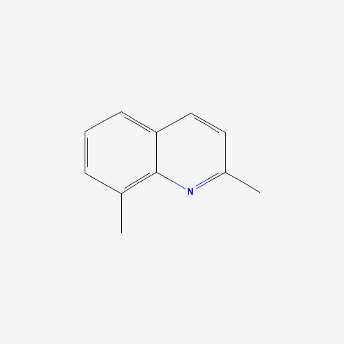 2,8-Dimethylquinoline (CAS: 1463-17-8) - Chemical Structure and Molecular Formula 