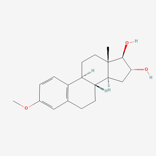 17-BETA-ESTRADIOL 3-METHYL ETHER (CAS: 1474-53-9) - Chemical Structure and Molecular Formula 