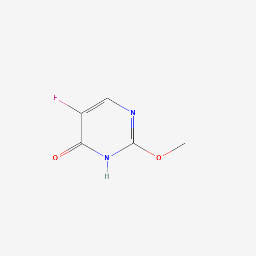 2-Methoxy-5-fluorouracil (CAS: 1480-96-2) - Chemical Structure and Molecular Formula 