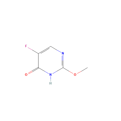 2-Methoxy-5-fluorouracil (CAS: 1480-96-2) - Chemical Structure and Molecular Formula 