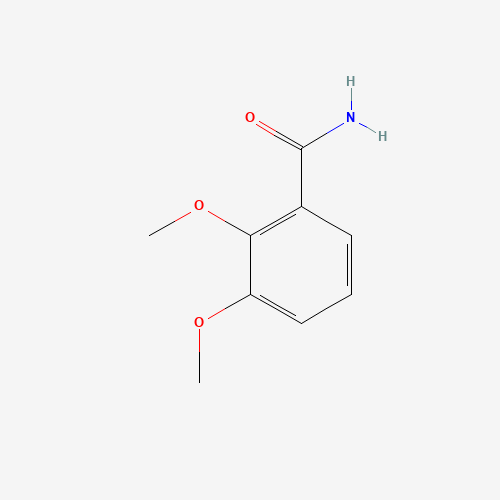 2,3-DIMETHOXYBENZAMIDE (CAS: 1521-39-7) - Chemical Structure and Molecular Formula 