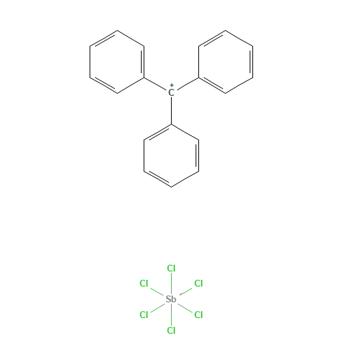 TRIPHENYLCARBENIUM HEXACHLOROANTIMONATE (CAS: 1586-91-0) - Related Chemical Product