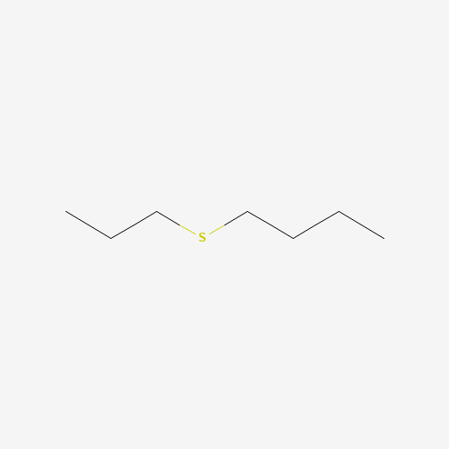N-BUTYL N-PROPYL SULPHIDE (CAS: 1613-46-3) - Chemical Structure and Molecular Formula 