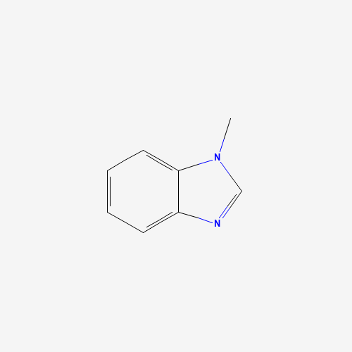 1-METHYLBENZIMIDAZOLE (CAS: 1632-83-3) - Chemical Structure and Molecular Formula 
