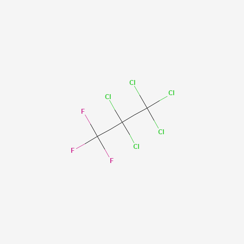 1,1,1-TRIFLUORO-2,2,3,3,3-PENTACHLORO-PROPANE (CAS: 1652-89-7) - Chemical Structure and Molecular Formula 