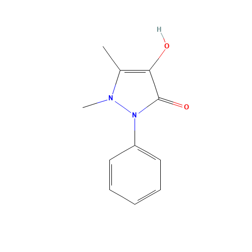 4-HYDROXYANTIPYRINE (CAS: 1672-63-5) - Related Chemical Product