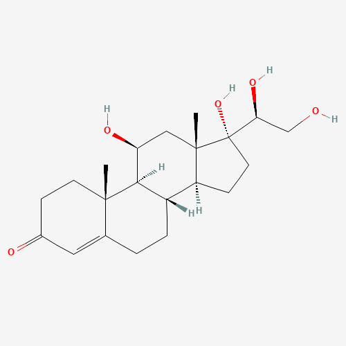 20-ALPHA-DIHYDROCORTISOL (CAS: 1719-79-5) - Chemical Structure and Molecular Formula 