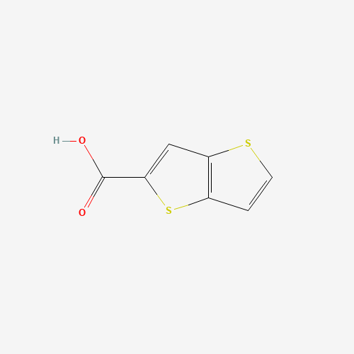 THIENO[3,2-B]THIOPHENE-2-CARBOXYLIC ACID (CAS: 1723-27-9) - Chemical Structure and Molecular Formula 