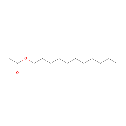 UNDECANYL ACETATE (CAS: 1731-81-3) - Chemical Structure and Molecular Formula 