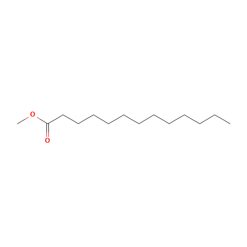 METHYL TRIDECANOATE (CAS: 1731-88-0) - Chemical Structure and Molecular Formula 