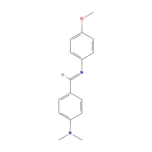 P-DIMETHYLAMINOBENZYLIDENE P-ANISIDINE (CAS: 1749-04-8) - Related Chemical Product