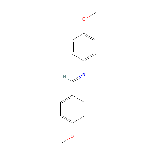 N-(4-METHOXYBENZYLIDENE)-4-METHOXYANILINE (CAS: 1749-08-2) - Related Chemical Product