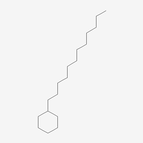 DODECYLCYCLOHEXANE (CAS: 1795-17-1) - Chemical Structure and Molecular Formula 
