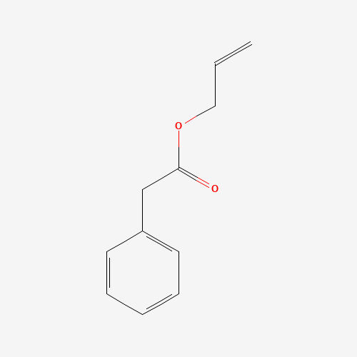 ALLYL PHENYLACETATE (CAS: 1797-74-6) - Chemical Structure and Molecular Formula 