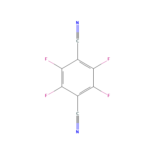 Tetrafluoroterephthalonitrile (CAS: 1835-49-0) - Chemical Structure and Molecular Formula 