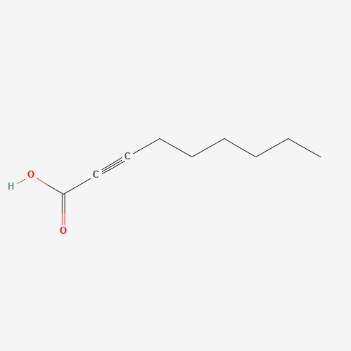 2-NONYNOIC ACID (CAS: 1846-70-4) - Chemical Structure and Molecular Formula 