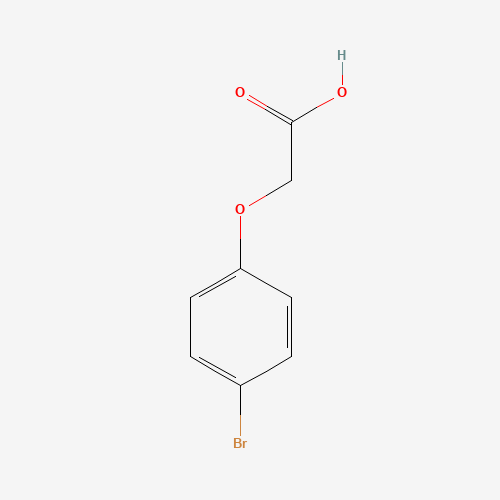 p-Bromophenoxyacetic acid (CAS: 1878-91-7) - Chemical Structure and Molecular Formula 