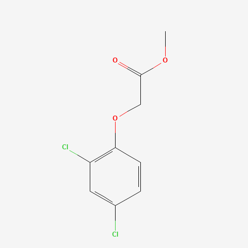 2,4-D-METHYL ESTER (CAS: 1928-38-7) - Chemical Structure and Molecular Formula 