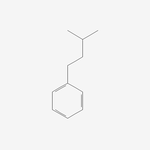 ISOAMYLBENZENE (CAS: 2049-94-7) - Chemical Structure and Molecular Formula 