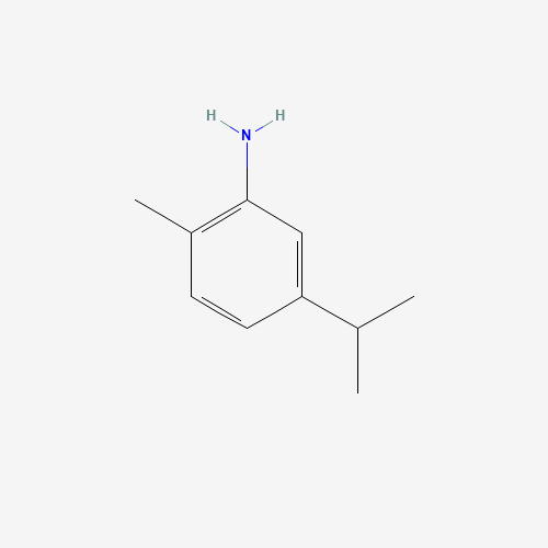 2-METHYL-5-ISOPROPYLANILINE (CAS: 2051-53-8) - Chemical Structure and Molecular Formula 