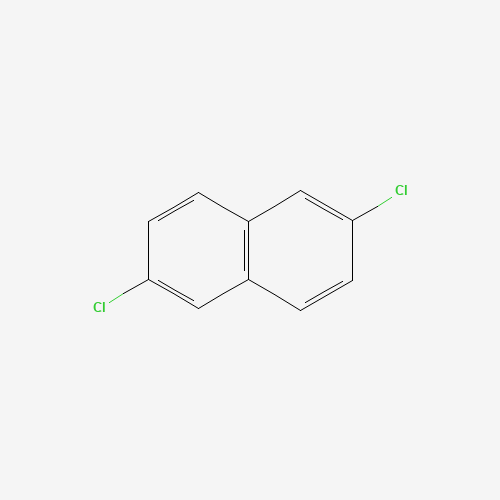 2,6-DICHLORONAPHTHALENE (CAS: 2065-70-5) - Chemical Structure and Molecular Formula 