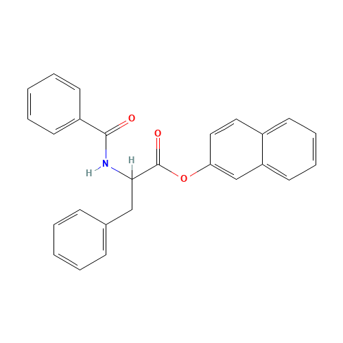 N-BENZOYL-DL-PHENYLALANINE 2-NAPHTHYL ESTER (CAS: 2134-24-9) - Related Chemical Product