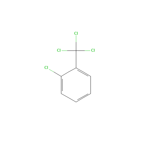 2-Chlorobenzotrichloride (CAS: 2136-89-2) - Chemical Structure and Molecular Formula 